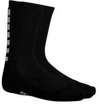 Select Voetbalkousen Striped Kort Zwart/Wit