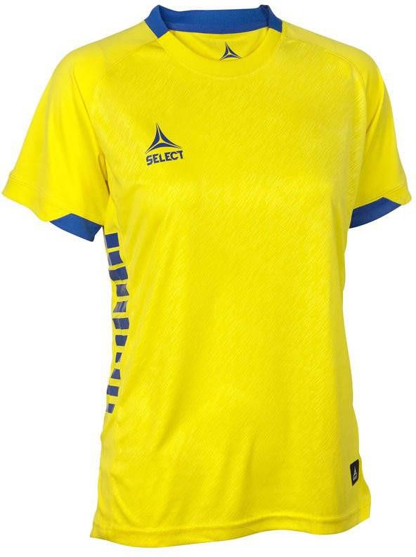 Select Voetbalshirt Spanje Geel/Blauw Vrouw