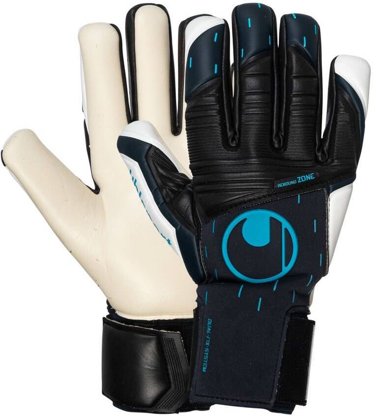 Uhlsport Keepershandschoenen Speed Contact Absolutgrip HN Blue Edition Navy/Zwart