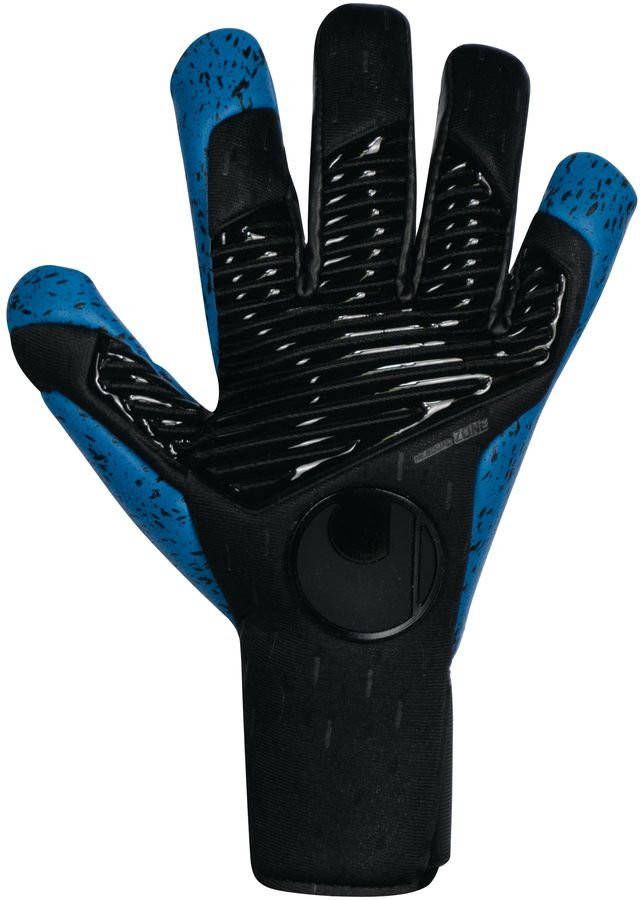 Uhlsport Keepershandschoenen Speed Contact Aquagrip HN Blauw/Zwart