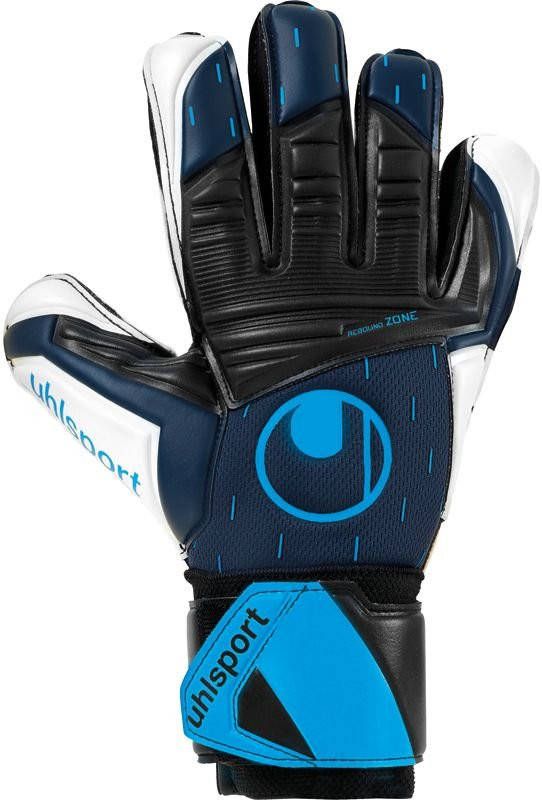 Uhlsport Keepershandschoenen Speed Contact Supersoft Blue Edition Navy/Zwart