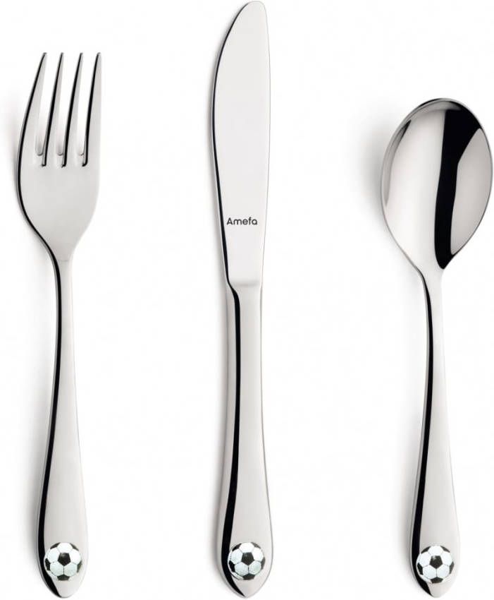 Amefa Footie Kinderbestekset 3 delig