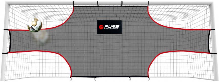 Pure2Improve Trainingsscherm Voor Goal 732 X 244 Cm Grijs