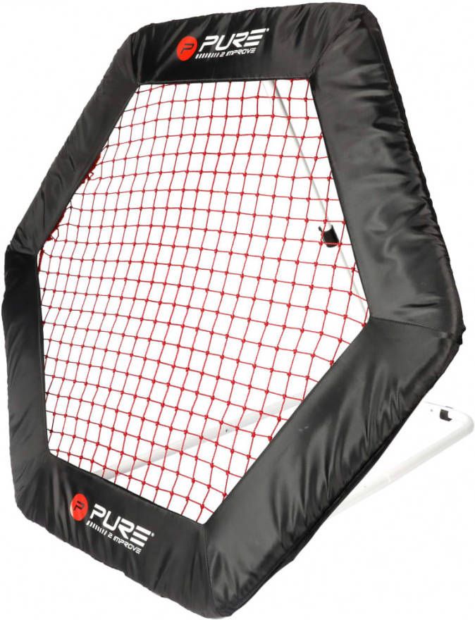 Pure2Improve Voetbal rebounder zeshoekig 140x125 cm