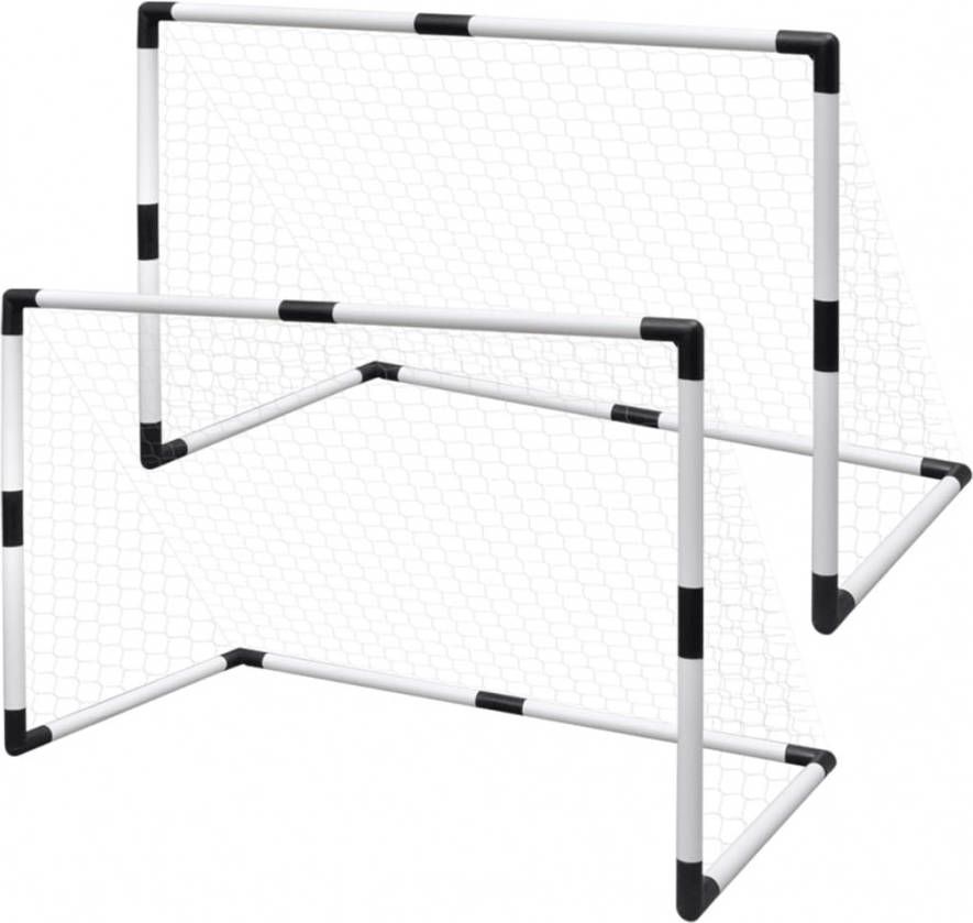 VIDAXL Minidoeltjes set van 2 met net 91, 5 x 48 x 61 cm