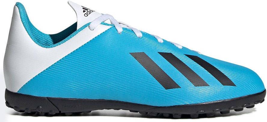 adidas performance X 19.4 TF X 19.4 TF J voetbalschoenen lichtblauw/wit