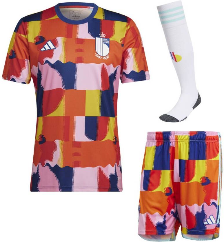 adidas België Pre Match Voetbaltenue 2022 2024