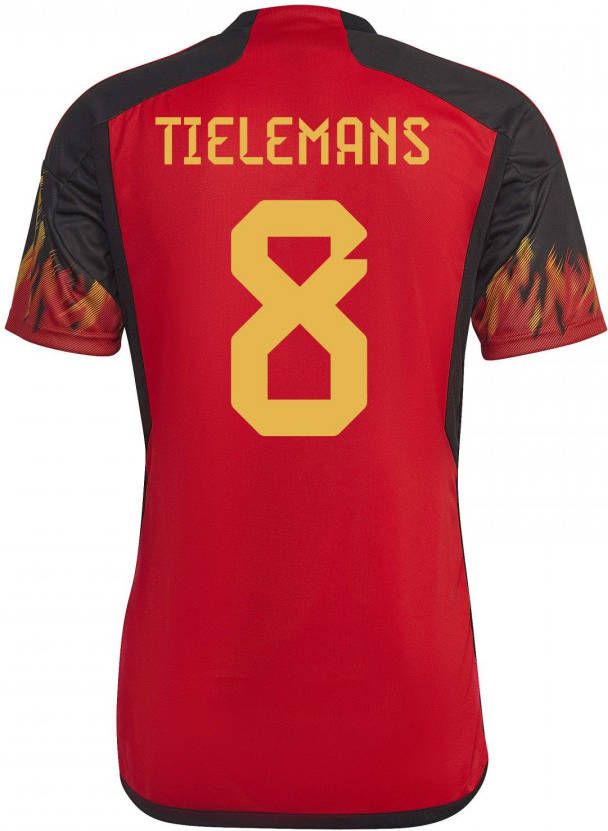 adidas België Tielemans 8 Thuisshirt 2022 2024