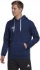 Adidas Entrada 22 Sweat Hoodie Donkerblauw Wit online kopen