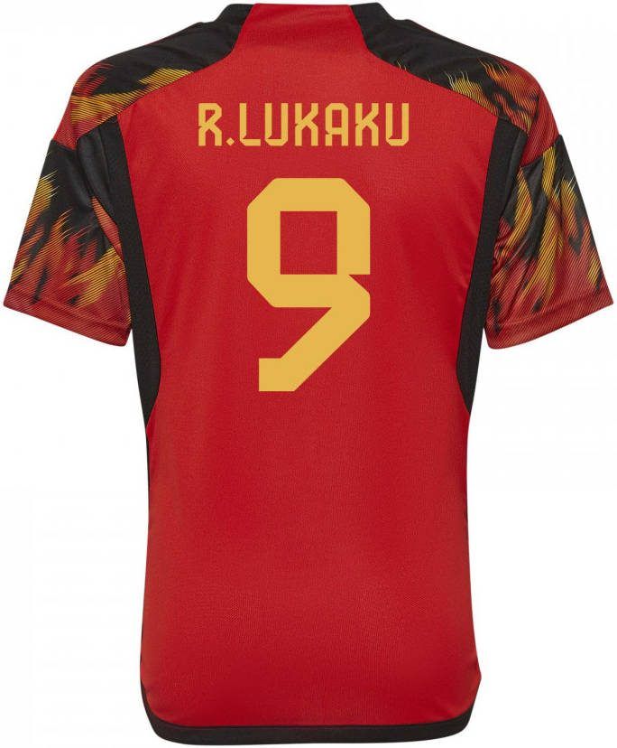 Adidas Kids adidas België R.Lukaku 9 Thuisshirt 2022 2024 Kids