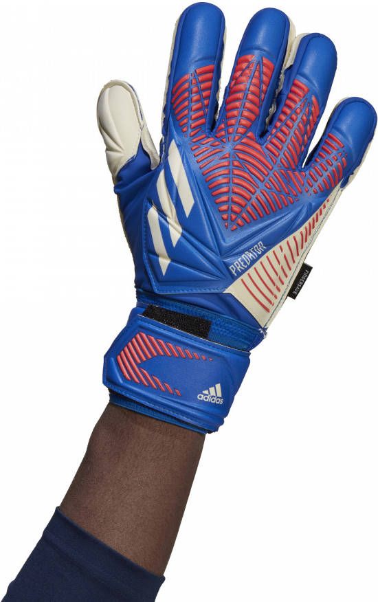 Adidas Keepershandschoenen Predator Match Fingersave Sapphire Edge Donkerblauw/Rood/Wit online kopen