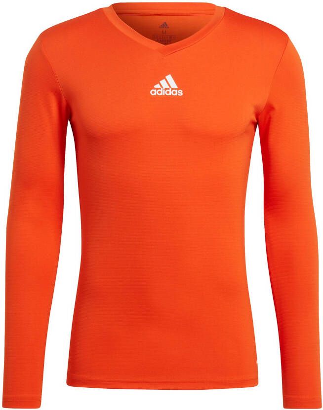 adidas Team Ondershirt Lange Mouwen Oranje