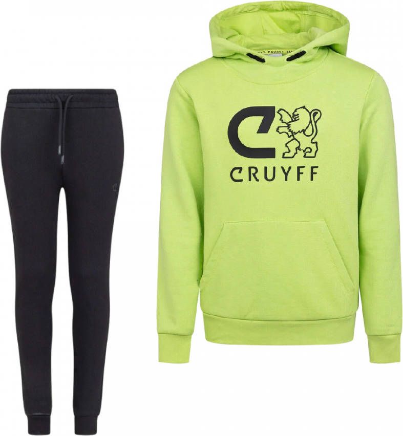 Cruyff Do Trainingspak Kids Groen Zwart