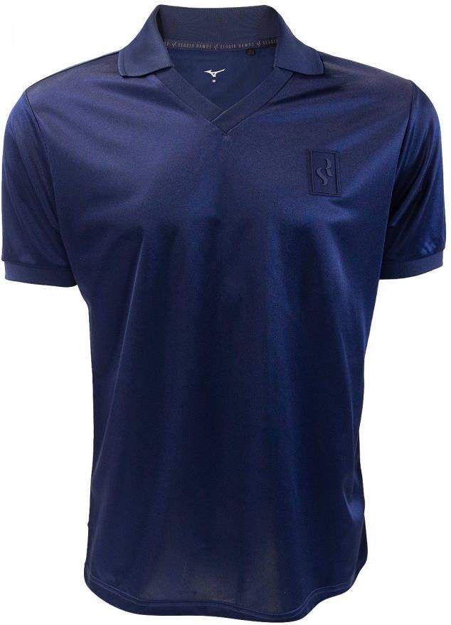 Mizuno Sergio Ramos 4 Voetbalshirt Donkerblauw