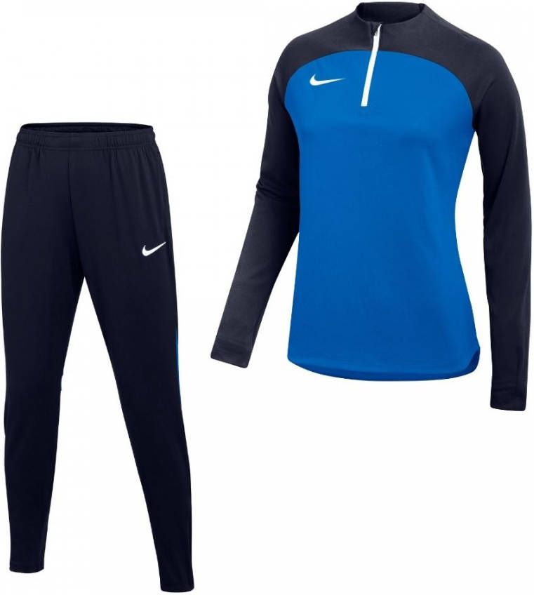Nike Academy Pro Trainingspak Dames Blauw Donkerblauw