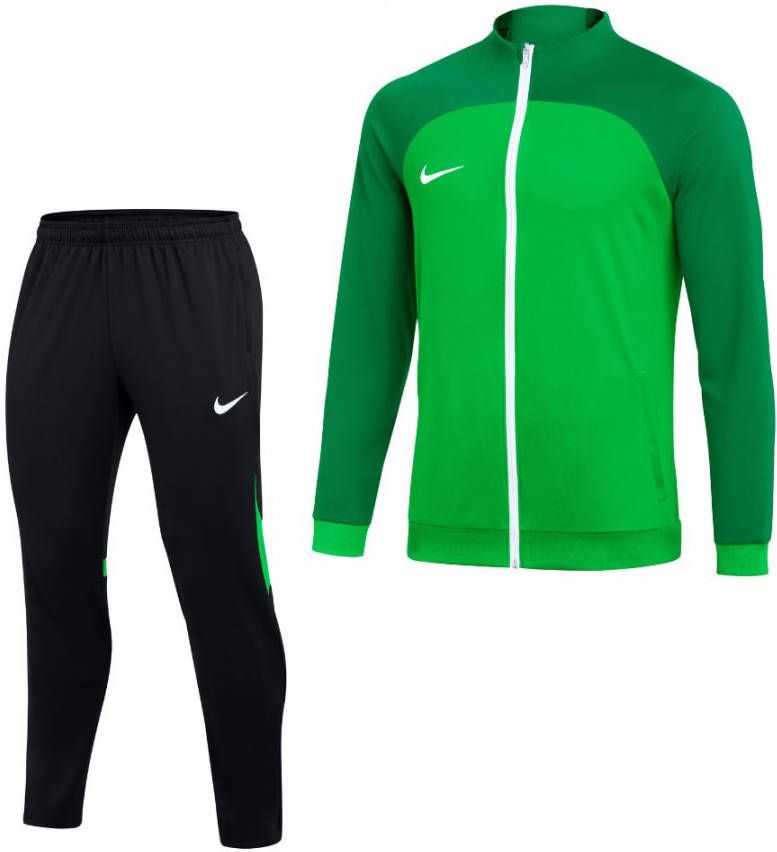 Nike Academy Pro Trainingspak Groen Zwart