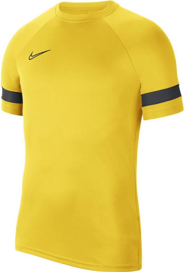 Nike Dri Fit Academy 21 Trainingsshirt Geel