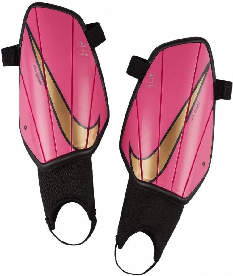 Nike Kids Nike Charge Scheenbeschermers Kids Roze Zwart Brons