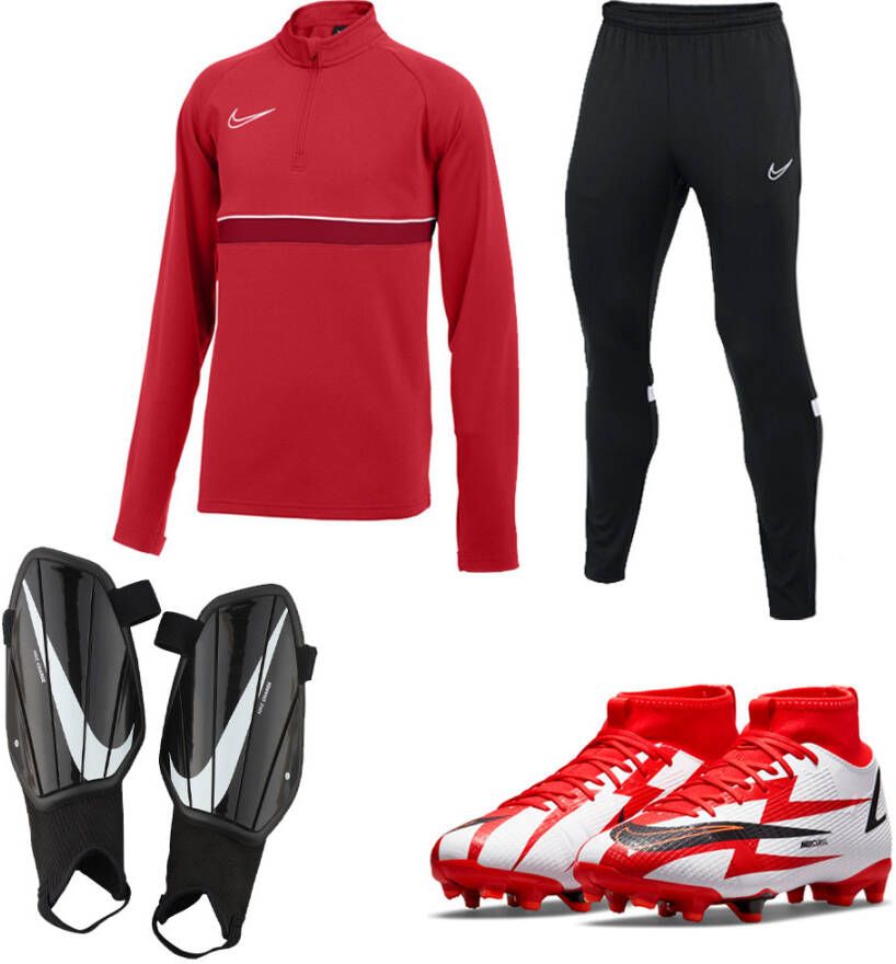 Nike Kids Nike Complete Trainingsset Academy Kids Rood Zwart