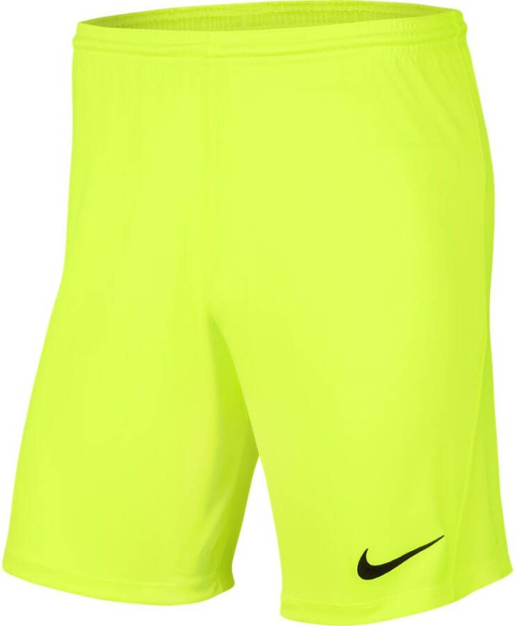 Nike Kids Nike DRY PARK III Broekje NB Kids Geel