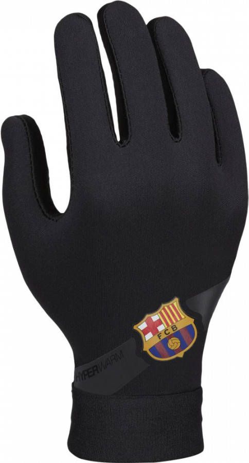 Nike Kids Nike FC Barcelona Hyperwarm Handschoenen Kids Zwart Geel