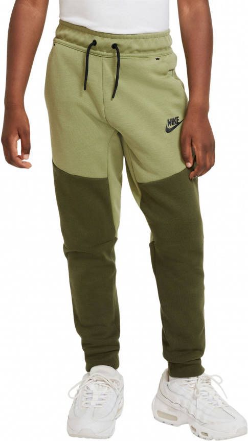 Nike Kids Nike Tech Fleece Jogger Kids Groen Donkergroen Zwart