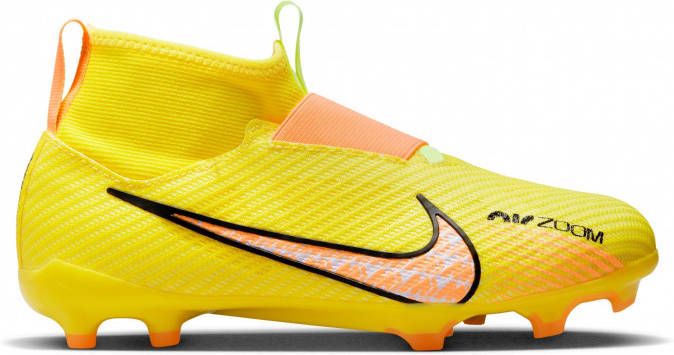 Nike Kids Nike Zoom Mercurial Superfly 9 Pro Gras Voetbalschoenen(FG)Kids Geel Oranje