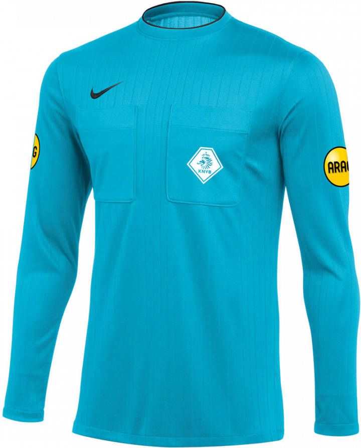Nike KNVB Scheidsrechtersshirt Lange Mouwen 2022 2024 Blauw