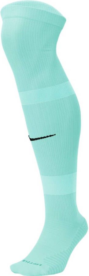 Nike MATCHFIT Team Voetbalsokken Hoog Turquoise