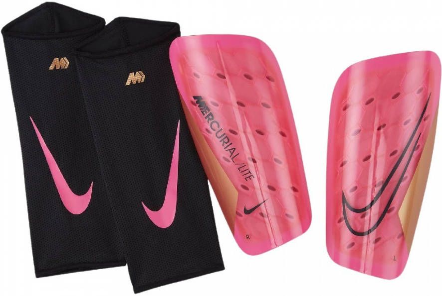 Nike Mercurial Lite Scheenbeschermers Roze Zwart Brons