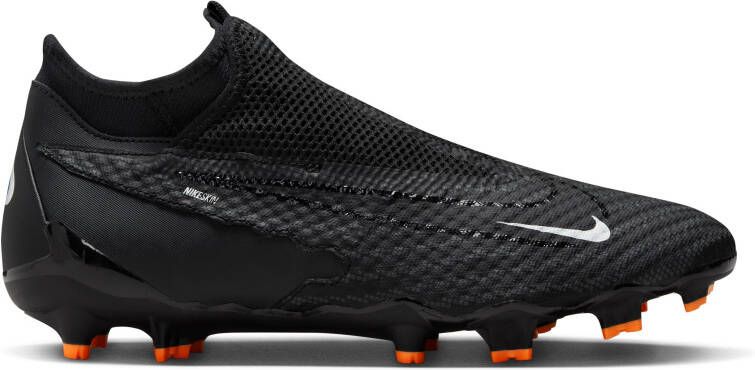 Nike Phantom GX Academy Dynamic Fit Gras/Kunstgras Voetbalschoenen(MG)Zwart Wit Oranje