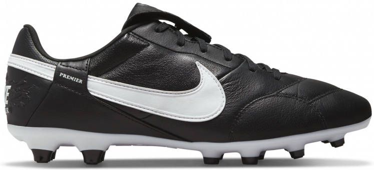 Nike Premier III Gras Voetbalschoenen(FG)Zwart Wit