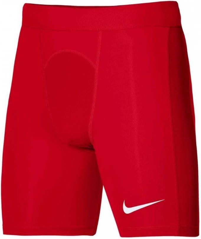 Nike Dri Fit Strike Pro Trainingsbroekje Rood Wit