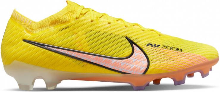 Nike Zoom Mercurial Vapor 15 Elite Gras Voetbalschoenen(FG)Geel Oranje