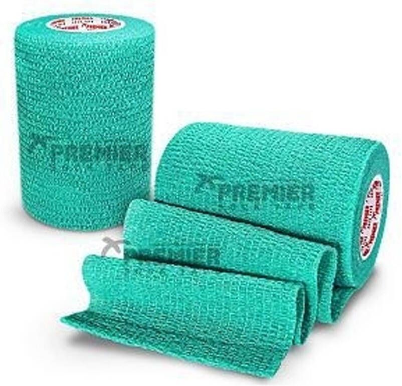 Premier ST Premier Pro Wrap Sokkentape 7.5cm Turquoise Groen