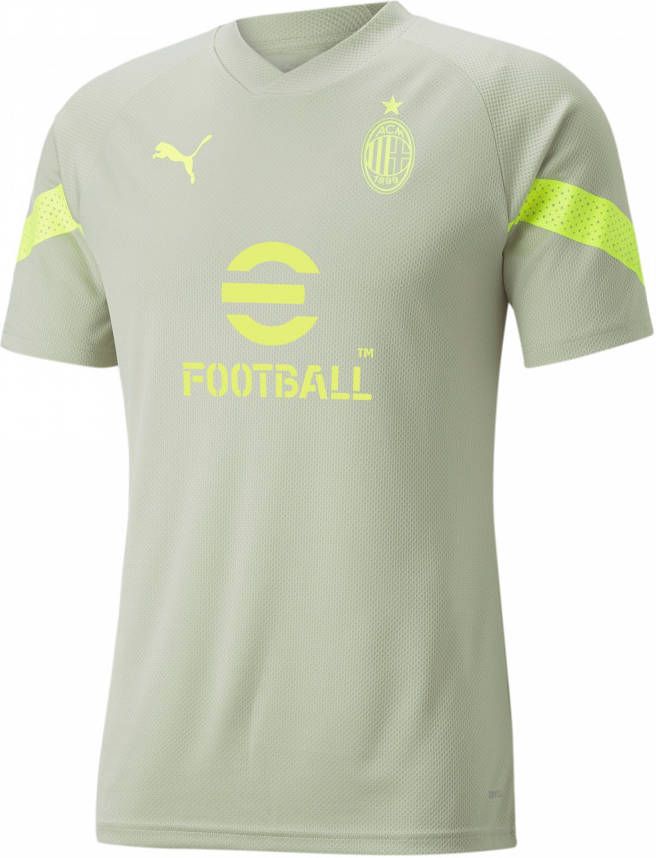 PUMA AC Milan Trainingsshirt 2022 2023 Groen Geel