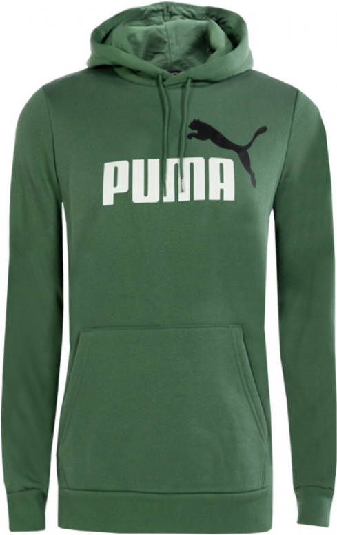 PUMA Essential+ 2 College Big Logo Hoodie Fleece Groen