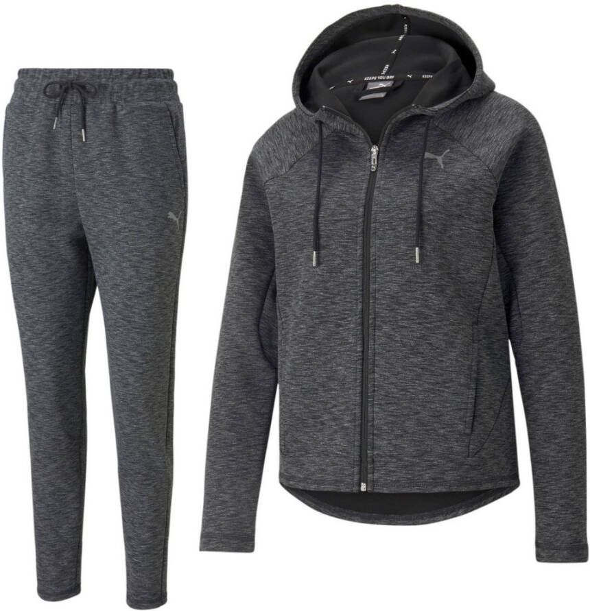 PUMA Evostripe Trainingspak Dames Donkergrijs
