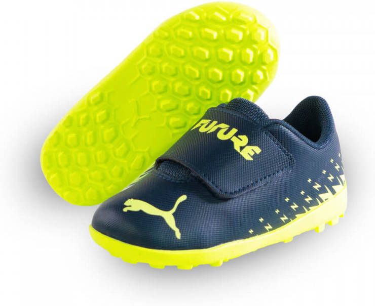 PUMA FUTURE 4.4 Turf Voetbalschoenen(TF)Baby/Peuters Donkerblauw Groen