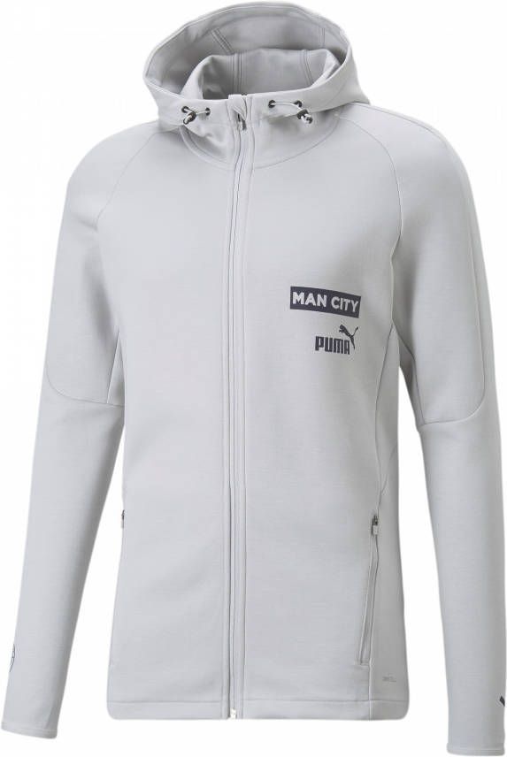 PUMA Manchester City Casual Vest 2022 2023 Grijs Paars Donkerblauw