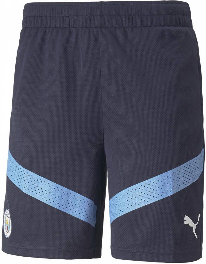 PUMA Manchester City Trainingsbroekje 2022 2023 Kids Donkerblauw Blauw