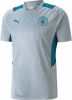 PUMA Manchester City Trainingsshirt 2021 2022 Grijs Blauw online kopen