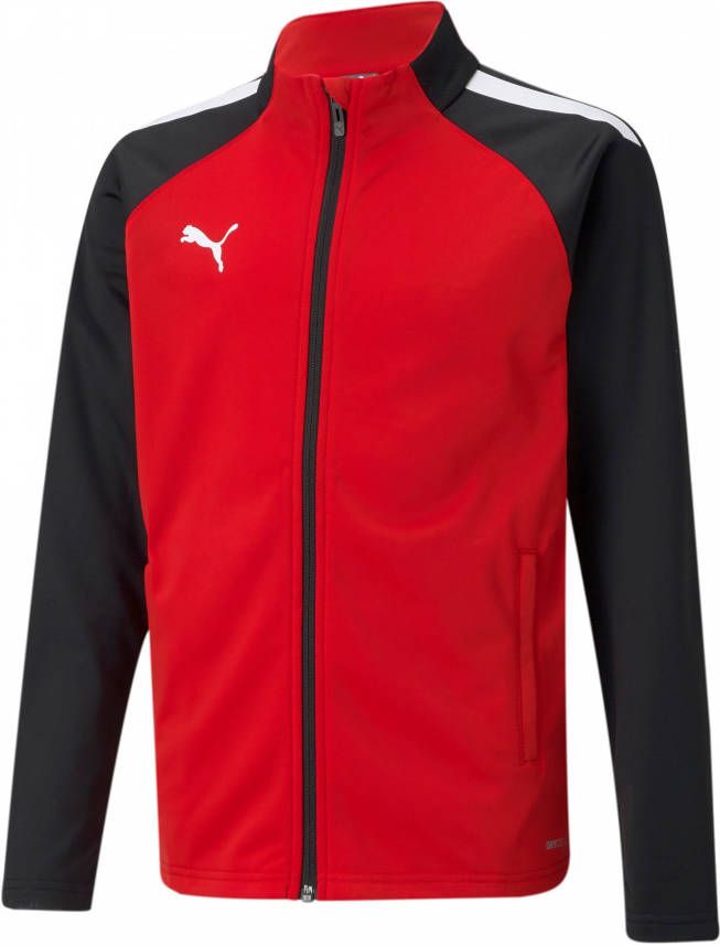 PUMA teamLIGA Trainingsjack Kids Rood Zwart