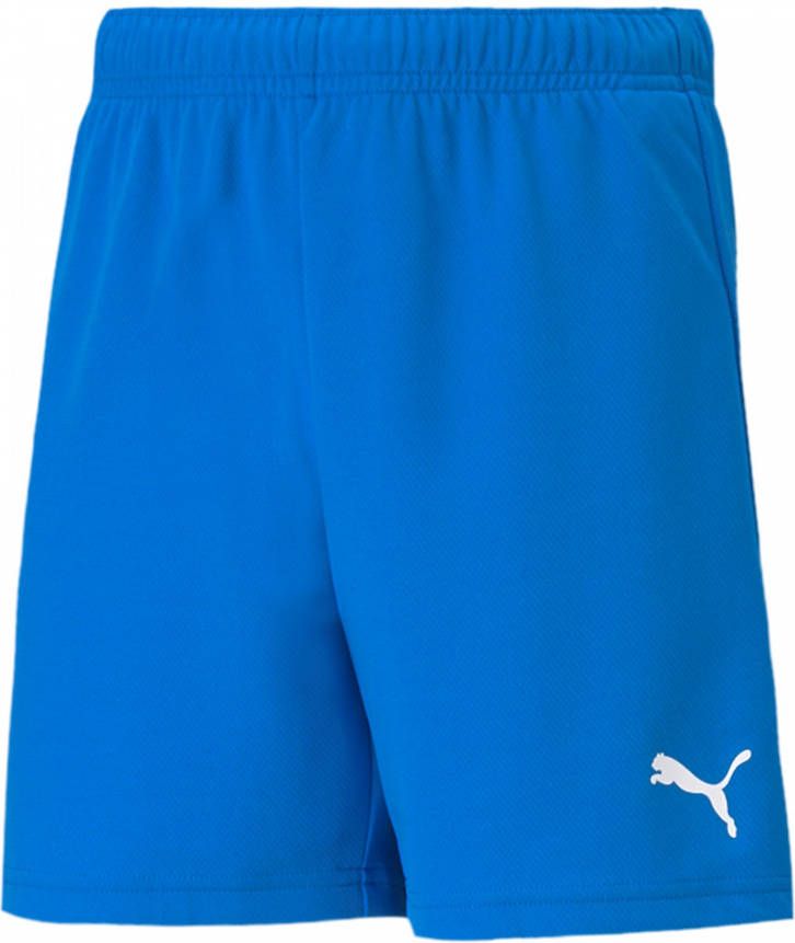 PUMA teamRISE Voetbalbroekje Kids Blauw Wit