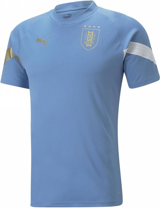PUMA Uruguay Trainingsshirt 2022 2024 Zilver Blauw Wit