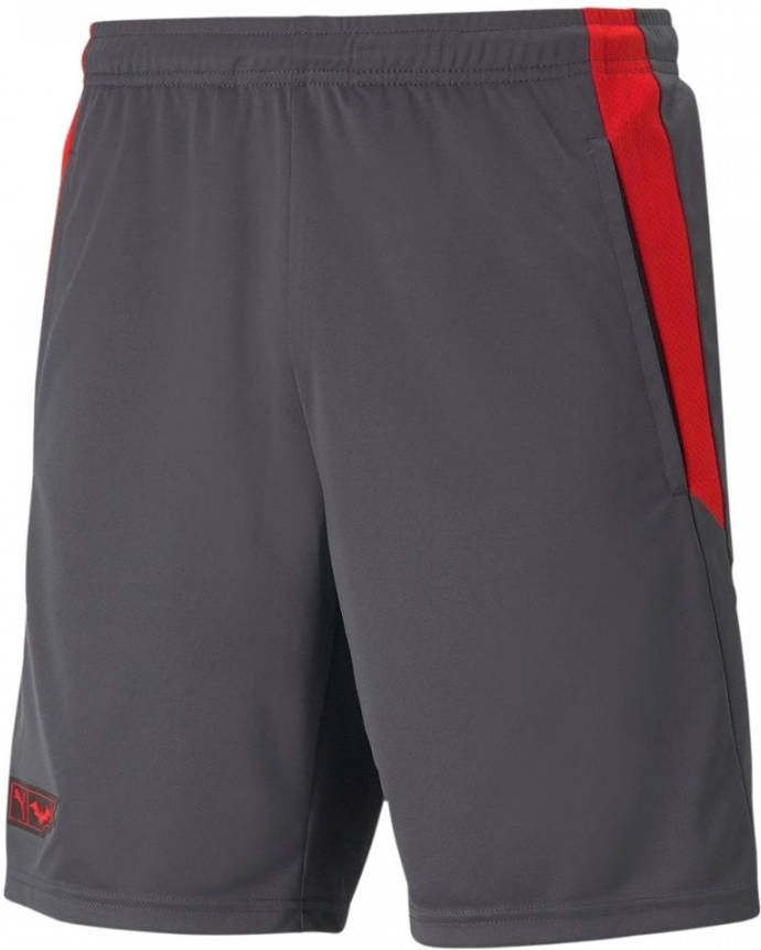 Puma batman voetbalbroekje zwart/rood heren