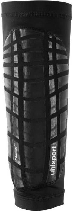 Uhlsport Scheenbeschermers Carbon Tech Black Silver