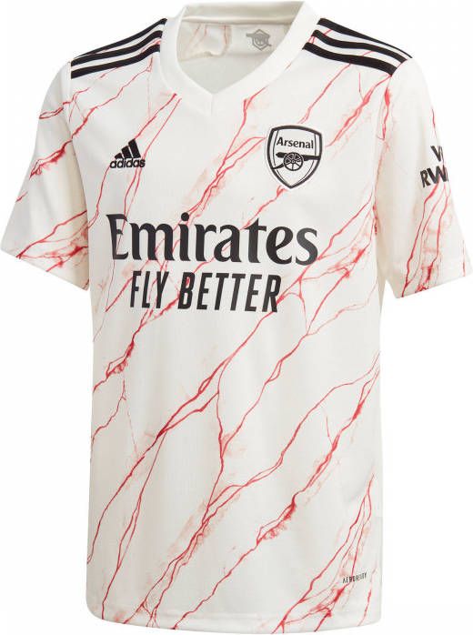 adidas Performance Junior Arsenal FC uit T-shirt ecru/rood