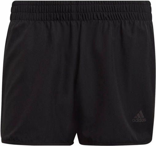 Adidas Performance Marathon 20 hardloop short zwart/wit