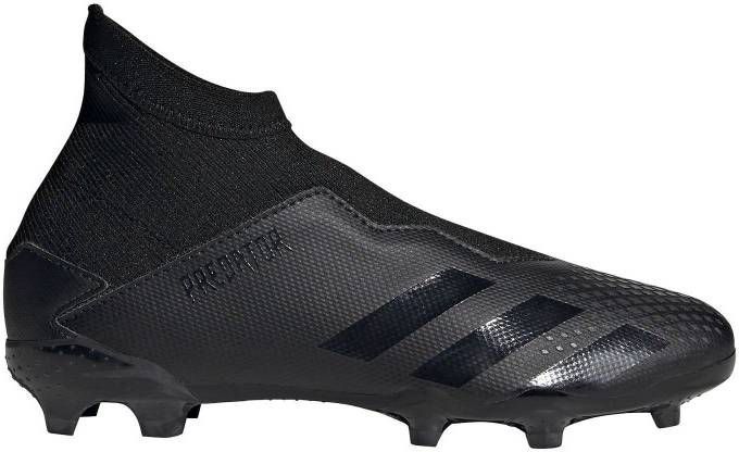 Adidas Kids adidas PREDATOR 20.3 LL Gras Voetbalschoenen(FG)Zwart Grijs Kids